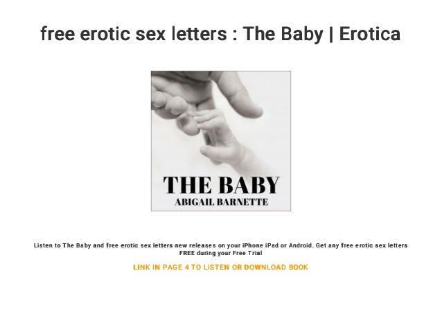 Erotica letters free